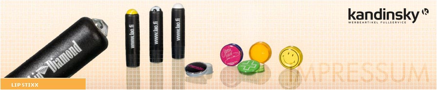 Lipstixx – Individuelle Lippenpflege als Werbeartikel von Kandinsky